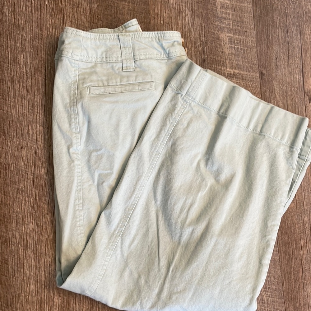 Crop Flare spring pants